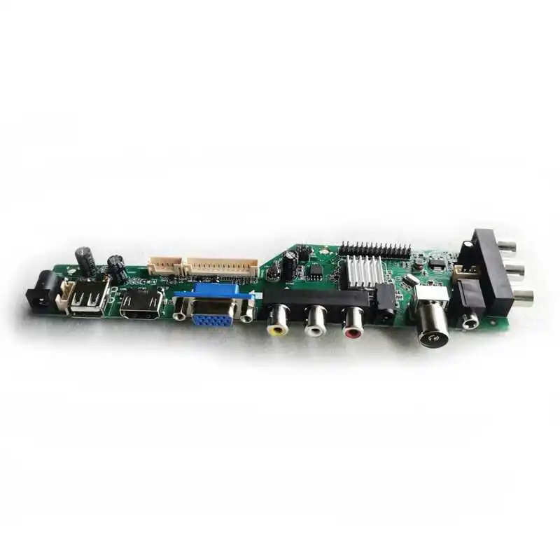 Imagem -05 - Dvb 3663 Digital Lcd Controlador Placa Caber M190z1-l01 L03 Faça Você Mesmo Kit 1680*1050 30 Pinos Lvds 19 Usb Vga av rf Hdmi-compatível com 4-ccfl