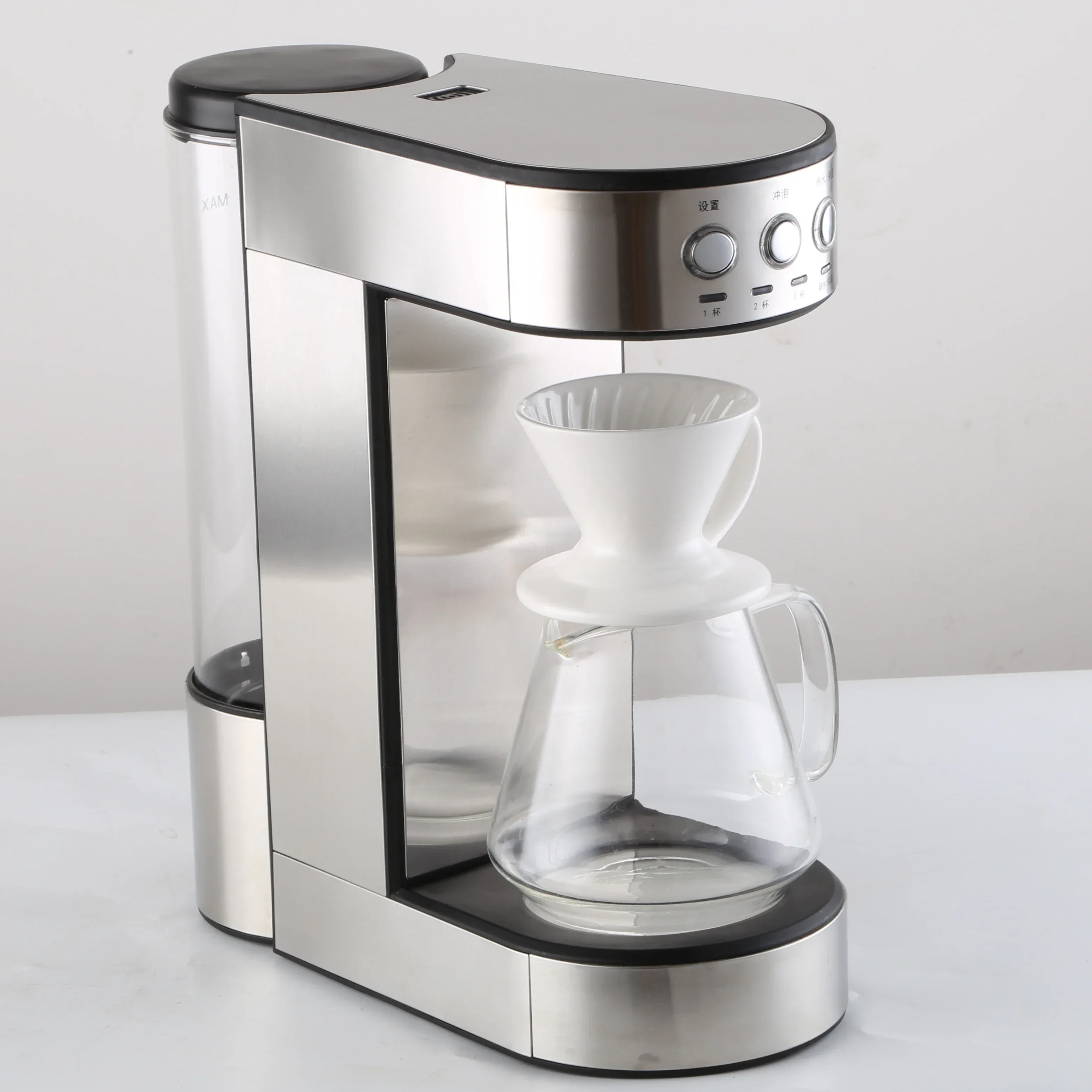 

2025 1.8L 1650W Electric Pour Over Coffee maker with Smart Temperature and Time Settings
