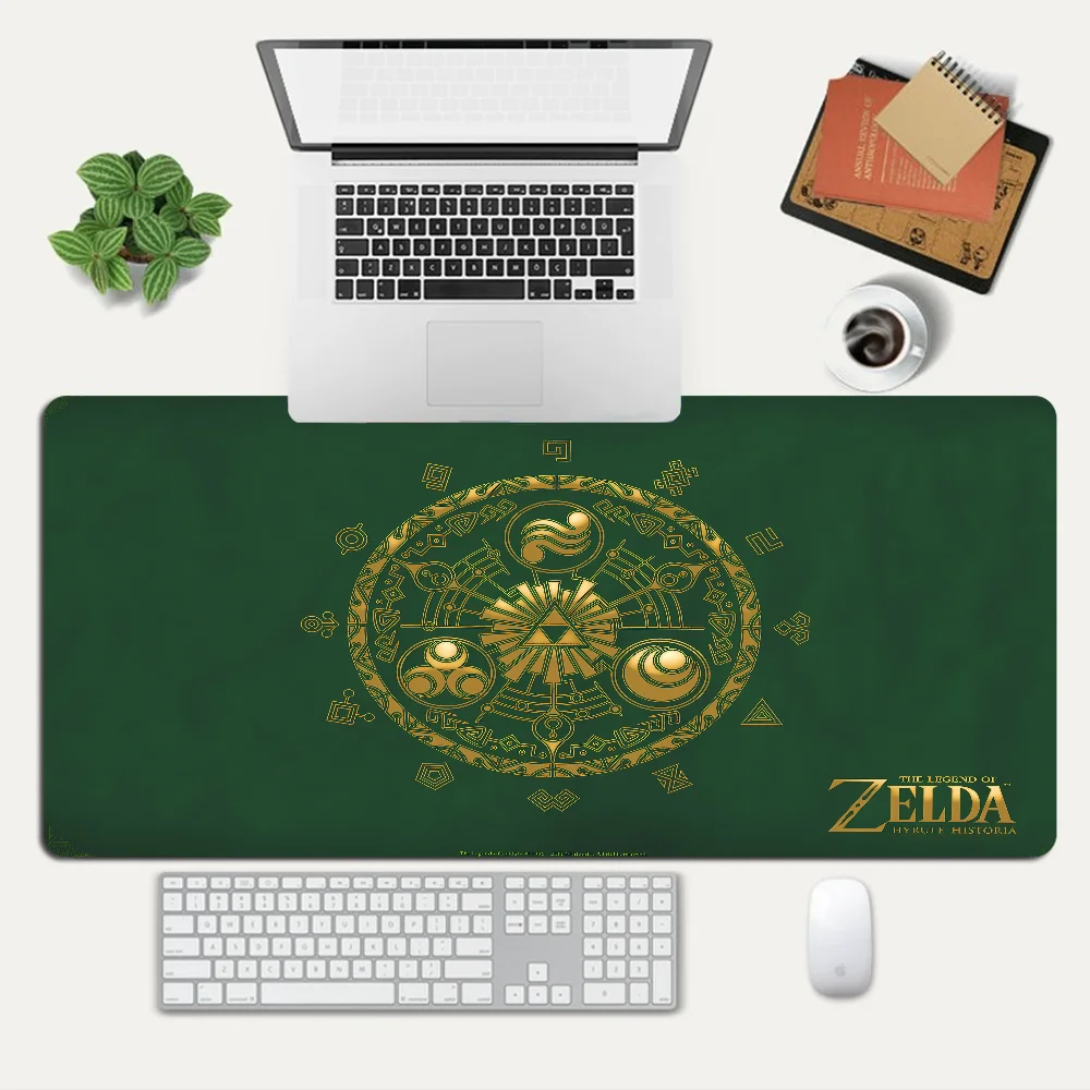 New T-The L-Legend of Z-Zelda Gamer Mousepad Custom Skin Desktop Desk Mat Kawaii Gaming Accessories Students Writing Pad for PC