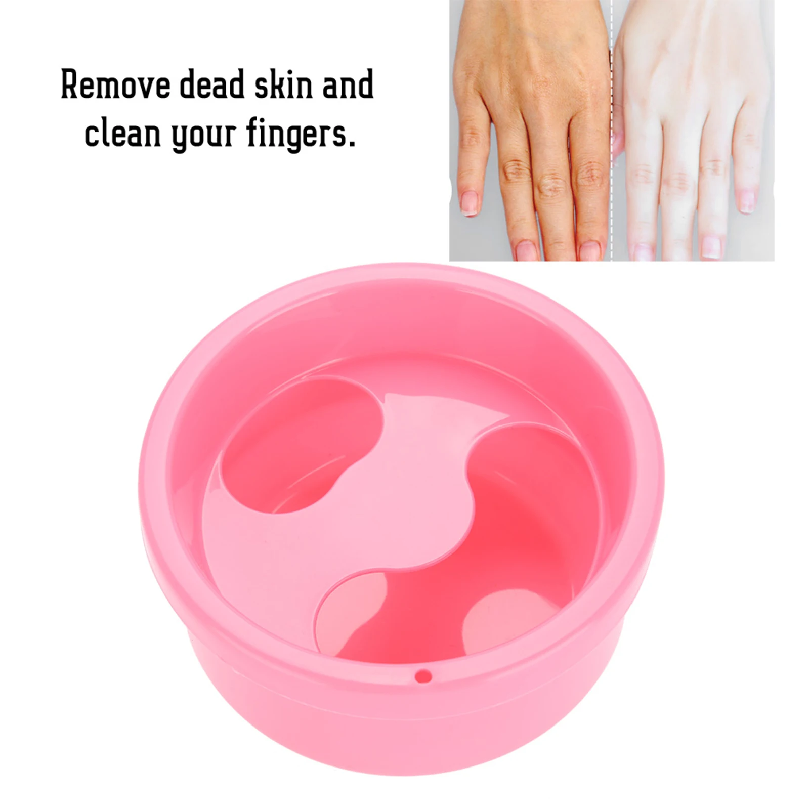 Nail Art Hand Wash Soak Bowl Thickened Polish Treatment False Nail Removal Bowl Manicure Tool