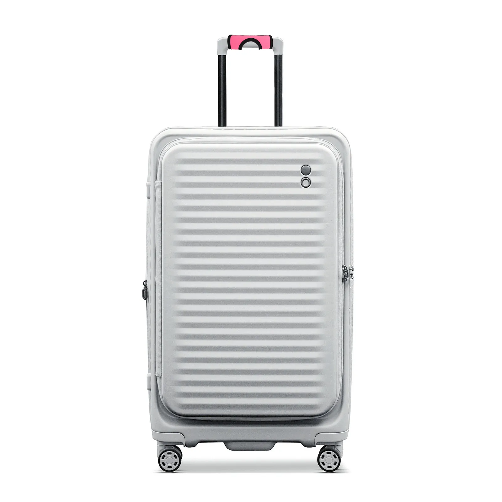 

2 шт. неопреновых чехлов для ручек чемоданов, прочные, удобные, с кнопкой для открывания, для защиты ручек багажа