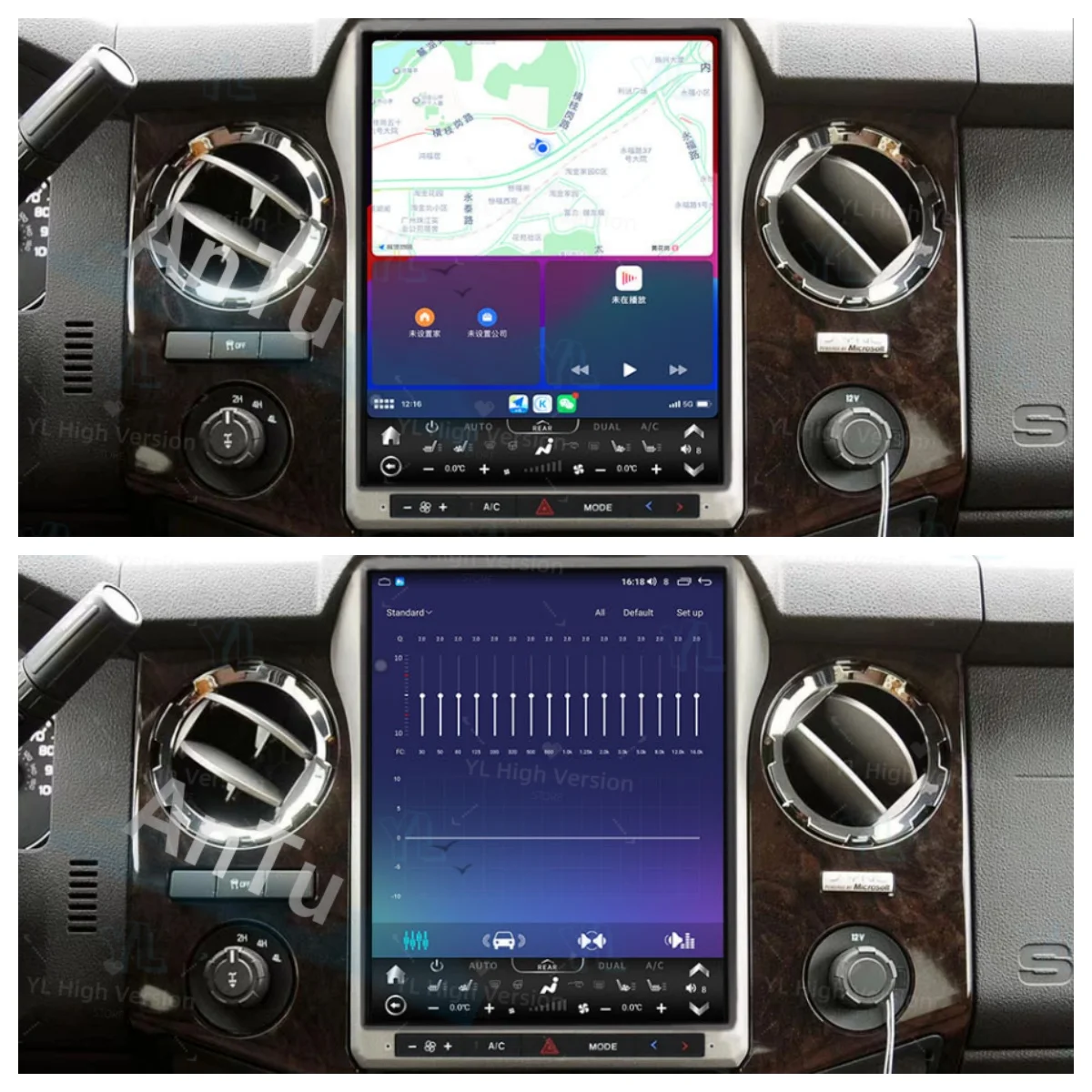 Android For Ford F250 F350 2013-2016 Carplay Duty Truck Car GPS Navigation Auto Multimedia Player Car Radio Recorder Unit