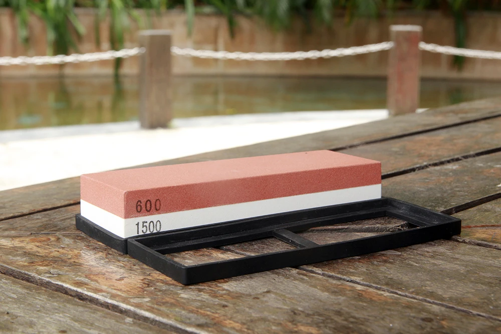6001500# 5000# Profession Kitchen Whetstone Sharpening Stones for Knife Double Side Sharpener Knife System