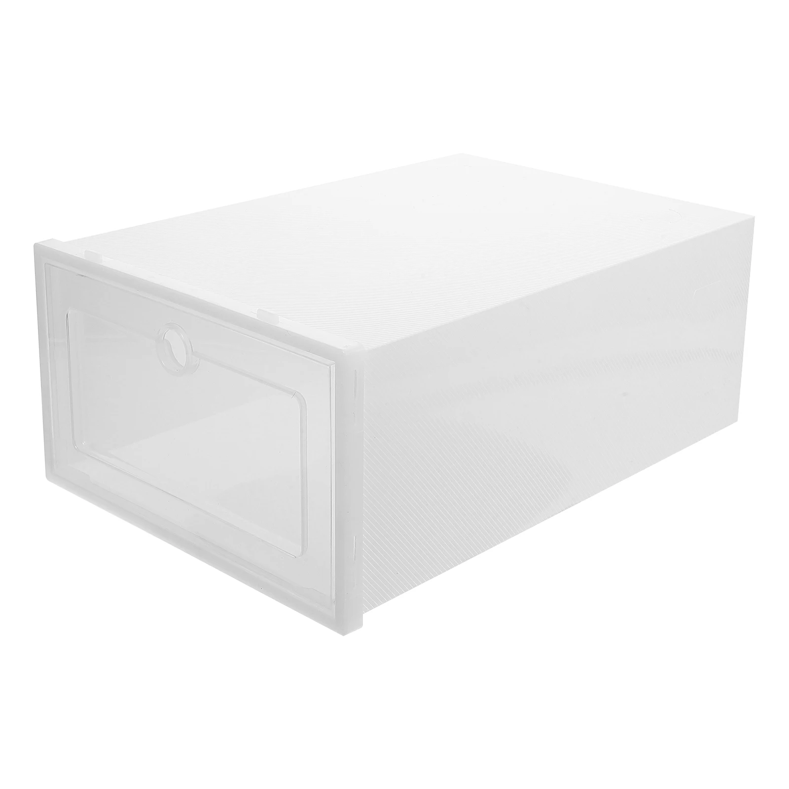 

31x20x11cm Drawer Shoes Storage Box Box Transparent Sides Stackable Organizer Container for Women Shoes Storage