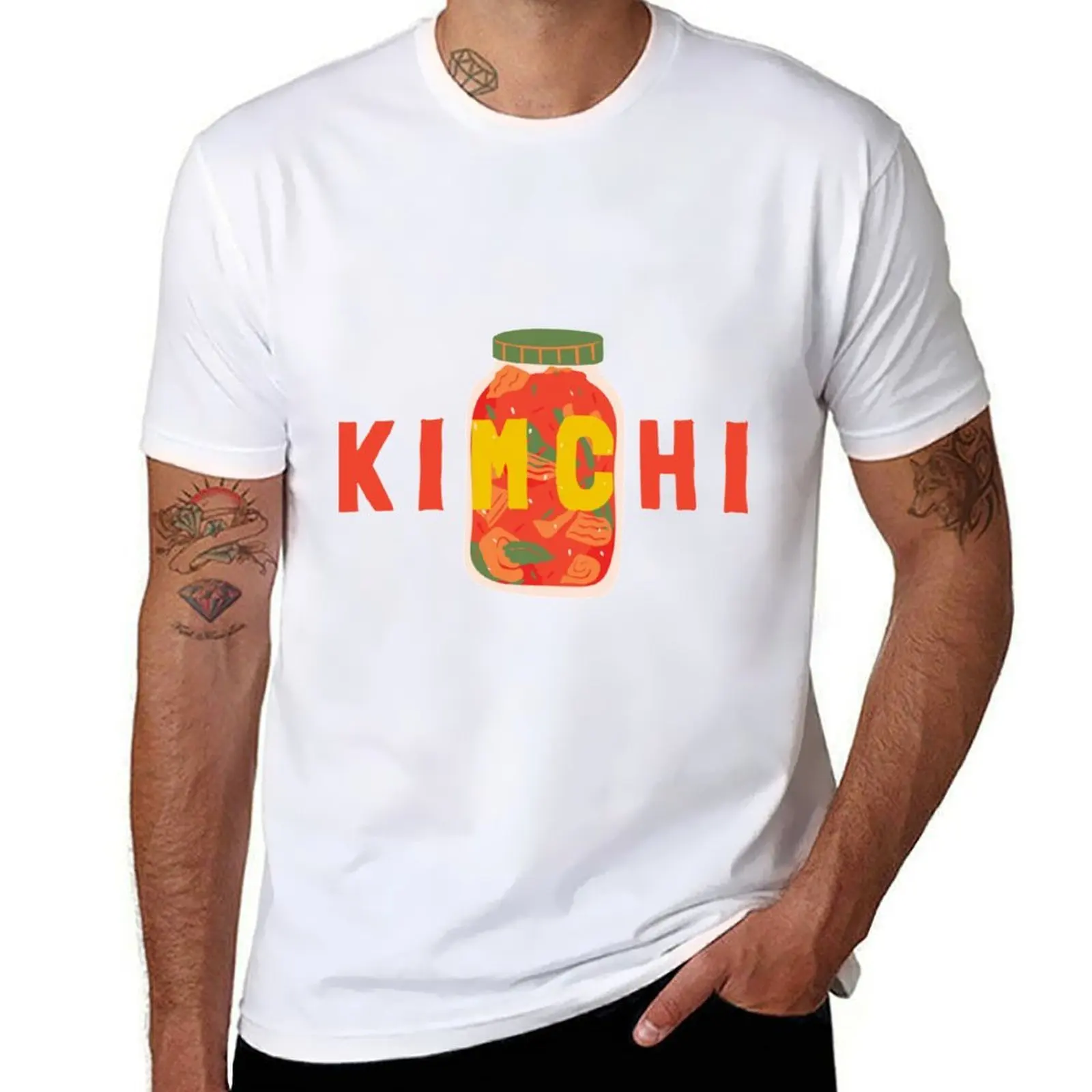 

Kimchi T-Shirt essential t shirt t shirts for man cotton T-Shirt