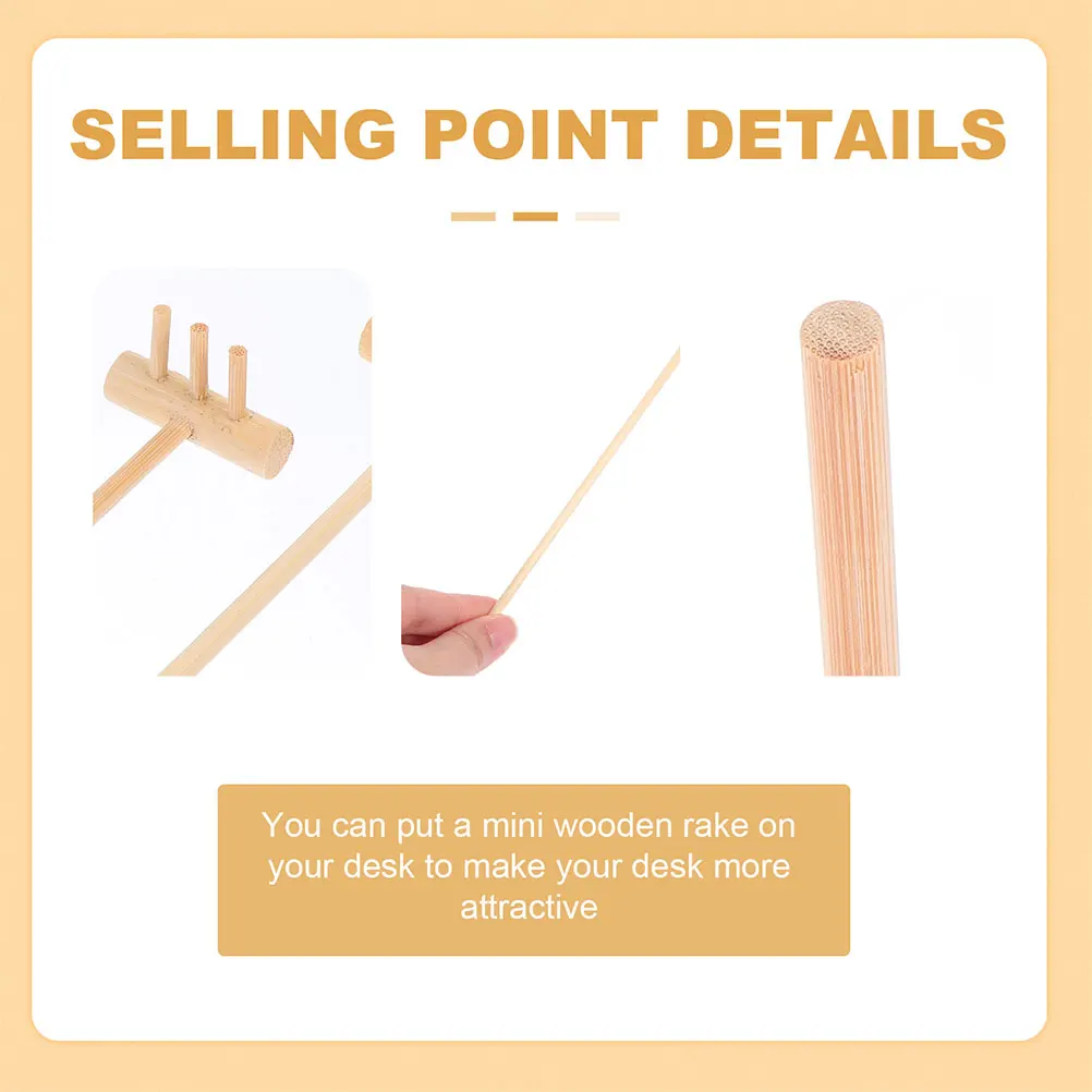 مجموعتان من ملحقات الرسم الرملي، مكابس حديقة صغيرة، صينية مناظر طبيعية للمكتب، مستلزمات طاولة خشبية، ديكورات مكتبية ذاتية الصنع #2