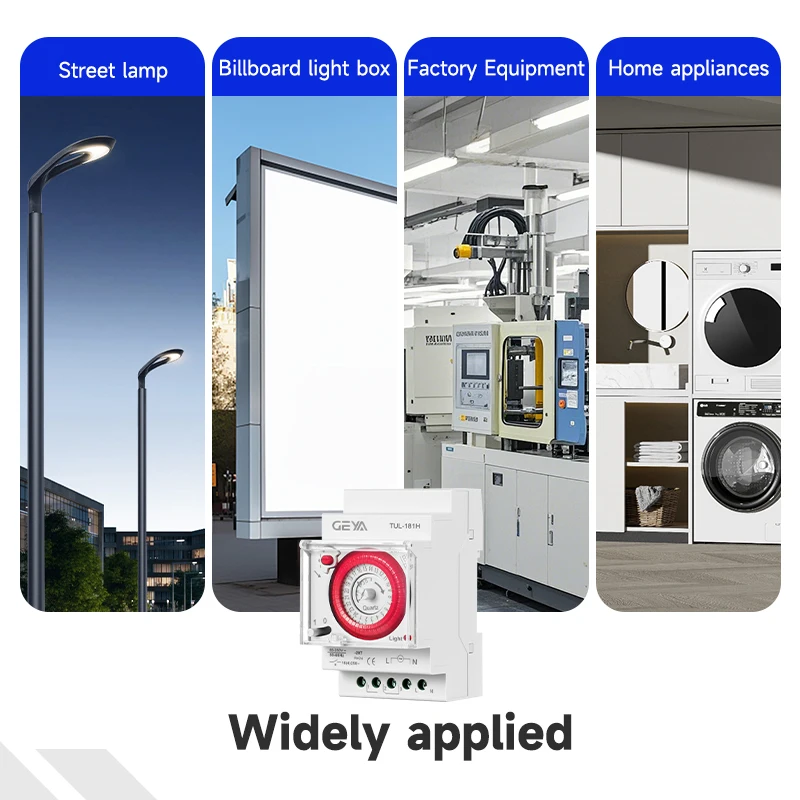 

Таймер GEYA: стабильный, огнестойкий, с низким нагревом (медь), часовая стрелка, экономичный