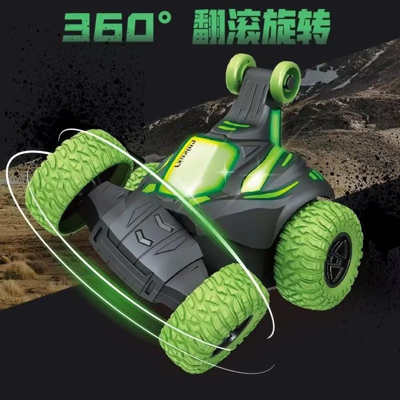 Ferngesteuertes Stunt-Autospielzeug für Kinder – elektrisches Wäschelauto mit Spinn-, Kletter- und Ladefunktionen, perfektes Geburtstagsgeschenk für