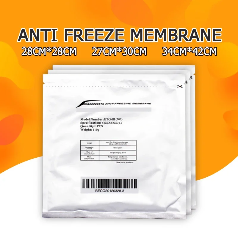 

100Pcs Anti-freezing Membrane for freezing fat therapy Cryo pads Antifreeze film