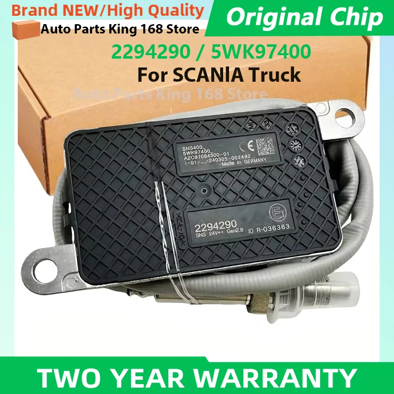 

2294290 5WK97400 2064768 2247380 2296800 Original New Nitrogen Oxide NOx Sensor For Scania Euro6 Truck