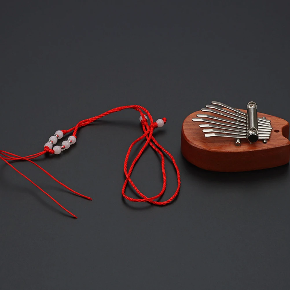 

Wooden Kalimba Piano Beginner Kalimba 8 tone Mini Portable Kids Beginner Small Musical Instrument Durable Smooth Design