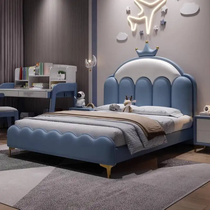 

Decoration Safety Kids Beds Europe Cheap Simple Custom Design Kids Beds Modern Style Wooden Lettino Per Bambini Furniture