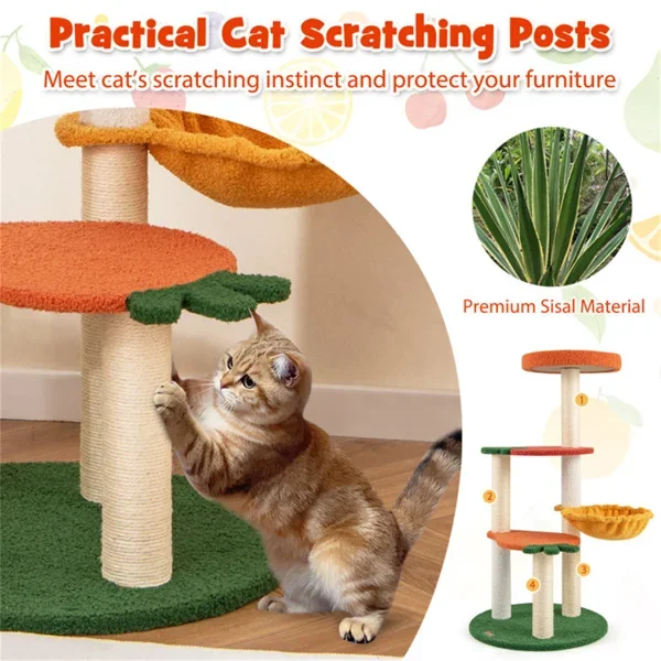 猫树宠物活动中心猫公寓（amazon shipping-发货，WALMART禁止销售）周末不发货-18