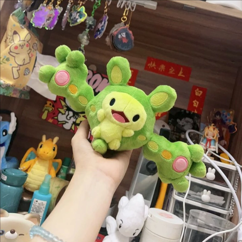 

Genuine PokéMon Palm Series Plush Doll Unova Region Gothita Solosis Trendy Doll Ornament Collection Toy Birthday Xmas Gift