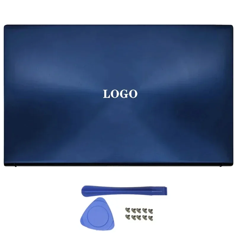 Imagem -04 - Capa Traseira do Portátil Lcd Palmrest Case Inferior para Asus Zenbook 15 Ux534 Ux534f Ux534fa Não-toque Caixa do Computador Azul Prata