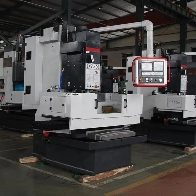 Posizionamento automatico di precisione verticale Drilg Hine Zk5140 Servomotore a coppia elevata Sistema di controllo numerico Nuova pompa