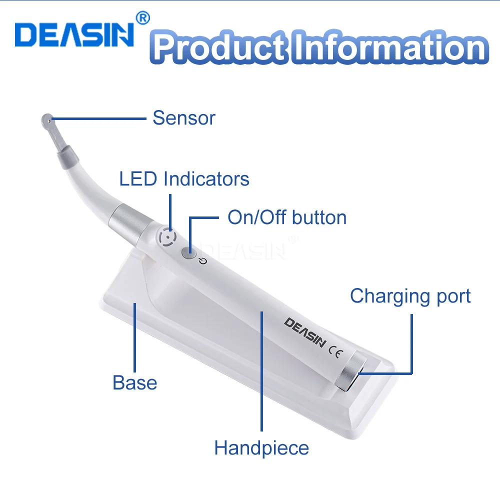 DEASIN Implant Locator Cross-Scanning Spot Screwdriver 360° Rotatable Sensor Localization Detector Tool