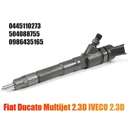 0445110273 New Fuel Injector 504088755 504377671 for FIAT Ducato / IVECO Daily 2.3D
