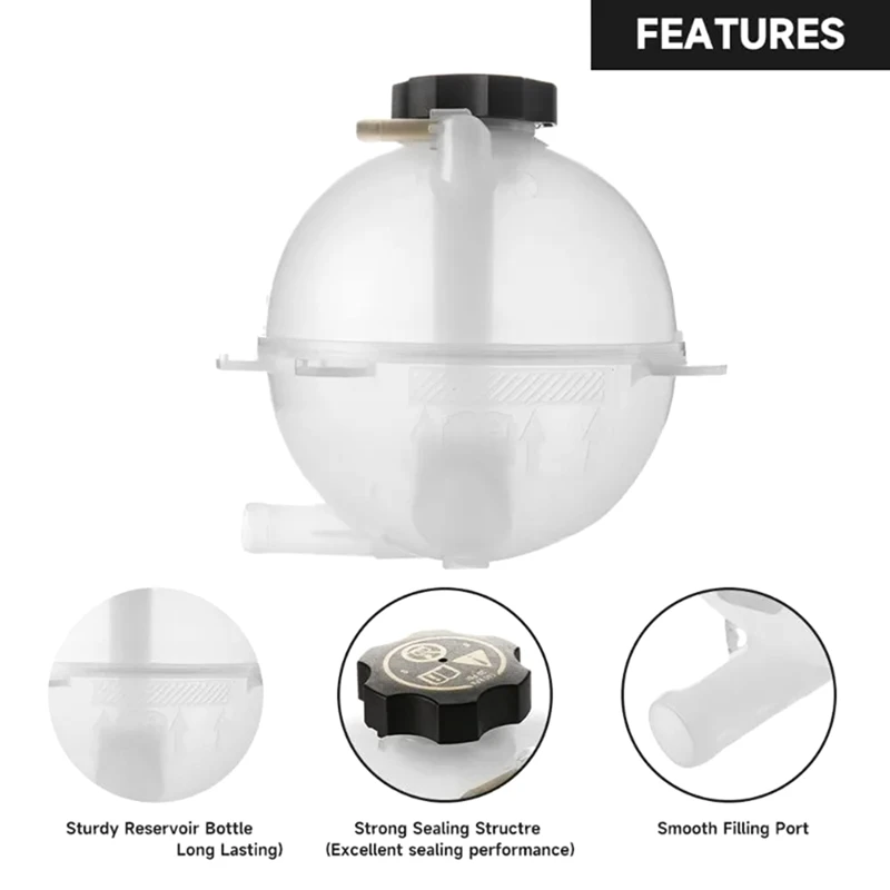 Super Sale 23386455 Radiator Coolant Expansion Tank with Cap for Chevrolet Malibu 17- 19 Cadillac XT4-XT6 for GMC Acadia Terrain