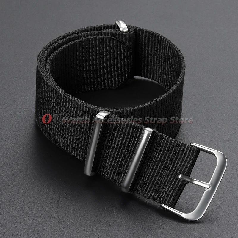 12mm 14mm 16mm 18mm 20mm 22mm 24mm Canvas Nylon Uhrenarmband Universelles Herren-Uhrenband Einteiliges Schlaufenarmband Damen Herren Armband – Detail 15