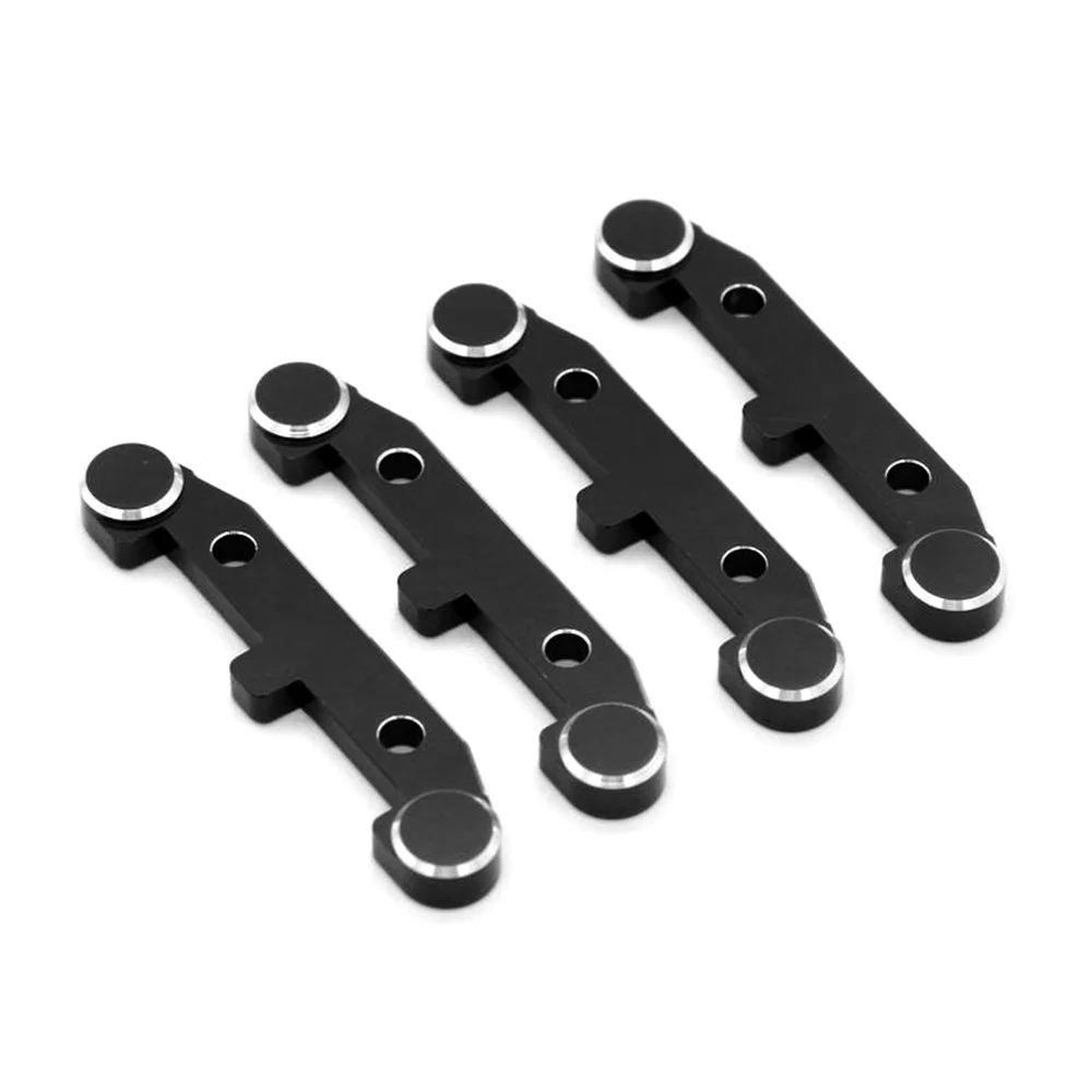 4 Stuks Metalen Onderste Ophanging Arm Mount Ea1005 Voor Jlb Race Cheetah 11101 21101 J3 Speed 1/10 Rc Auto Upgrade Onderdelen