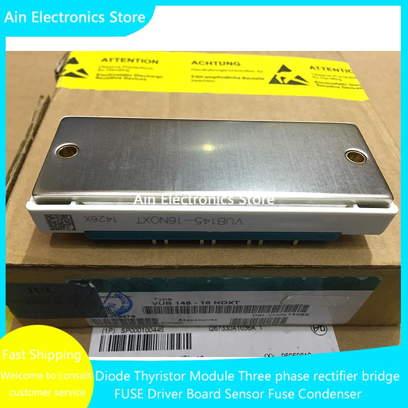 TDB6HK124N16RR VUB145-16NO1 VUB116-16N01 VUB145-16NOXT VUB115-16NOXT DDB6U144N16RR DDB6U134N16RR NEW Original IGBT MODULE