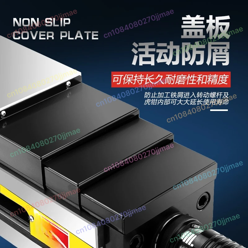 4 بوصة الدقة منجلة 130 MC كماشة الفك المسطحة الهيدروليكية فائقة الشحن لمختلف مركز تصنيع معدات CNC #3