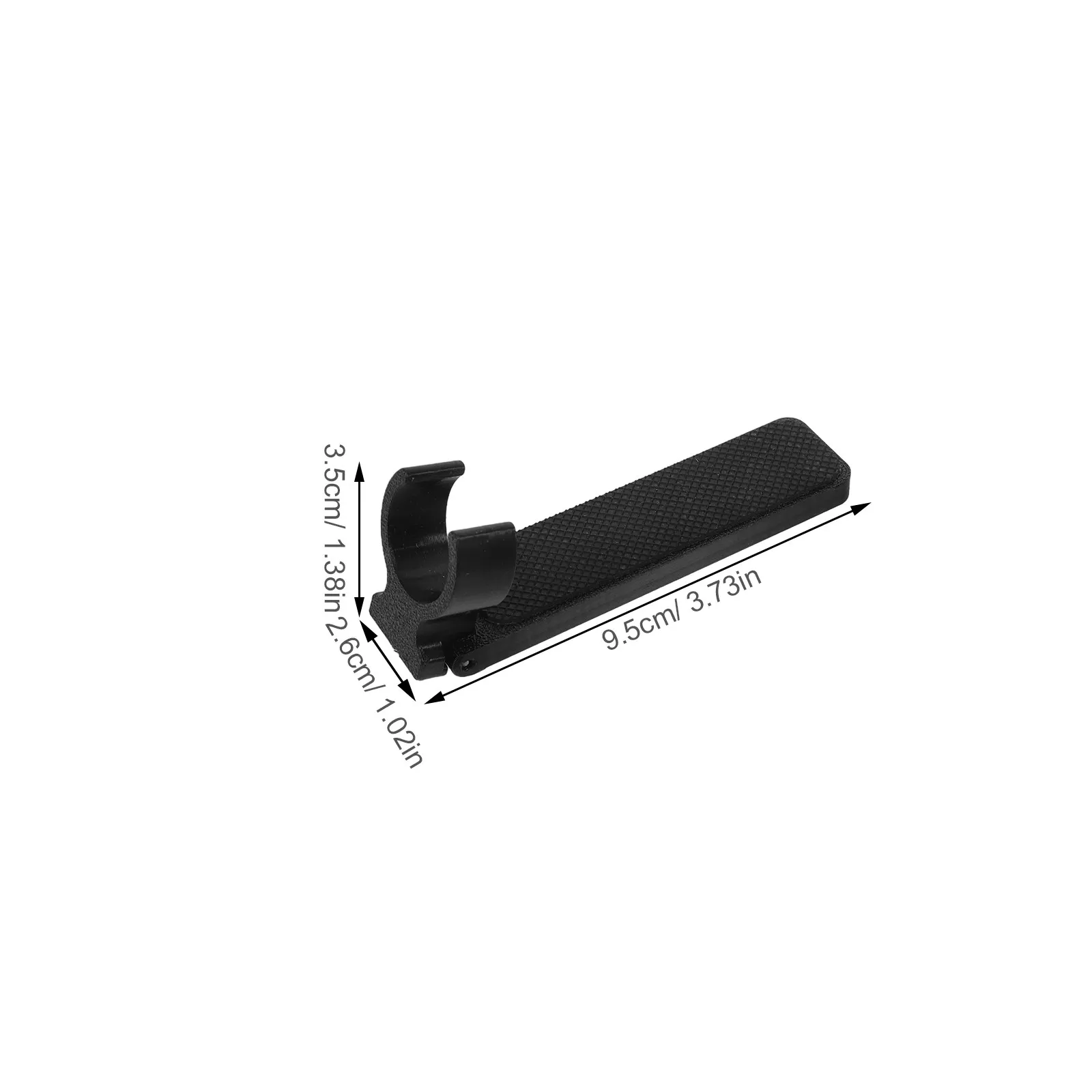 Plastic Walking Cane Holder Clip for Table Edge Portable Walking Stick Holder for Seniors Mobility Aid 2.5cm Diameter Cane