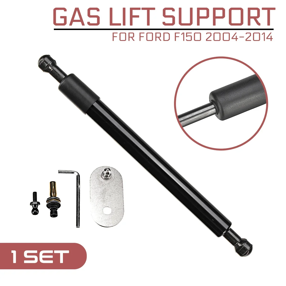 

1 комплект, задний багажник, задняя дверь, гидравлический стержень, амортизаторные подъемные стойки, опорные рычаги DZ43200, автомобильные аксессуары для Ford F150 2004-2014