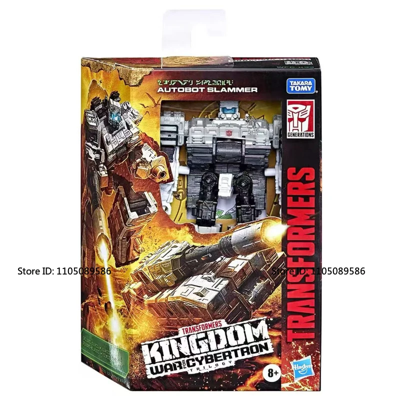 Gloednieuwe originele doos Transformer G1 WFC-K33 Slammer Een beweegbare pop Vakantiegeschenken studio Decoraties Ornamenten Figuur Speelgoed