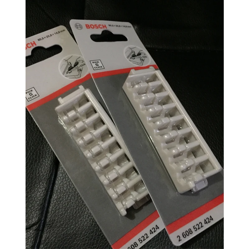 Imagem -06 - Bosch 2608522424 Pick & Click Suporte de Broca 805 258 148 mm Suporte de Cabeça de Chave de Fenda de Slots