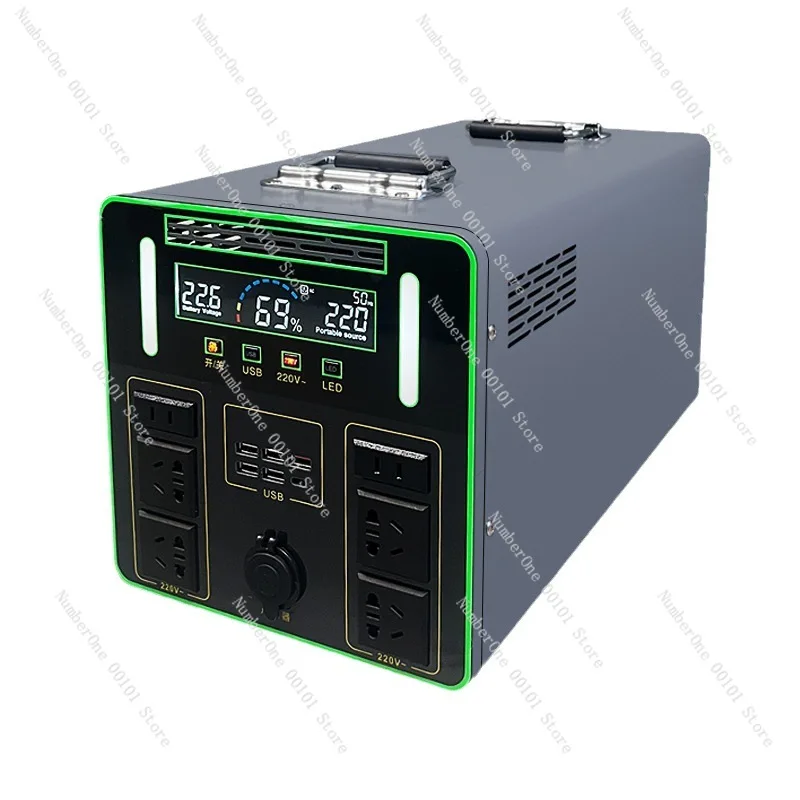 

External Power Supply 220V Mobile Energy Storage Large Capacity Live Streaming Camping Portable