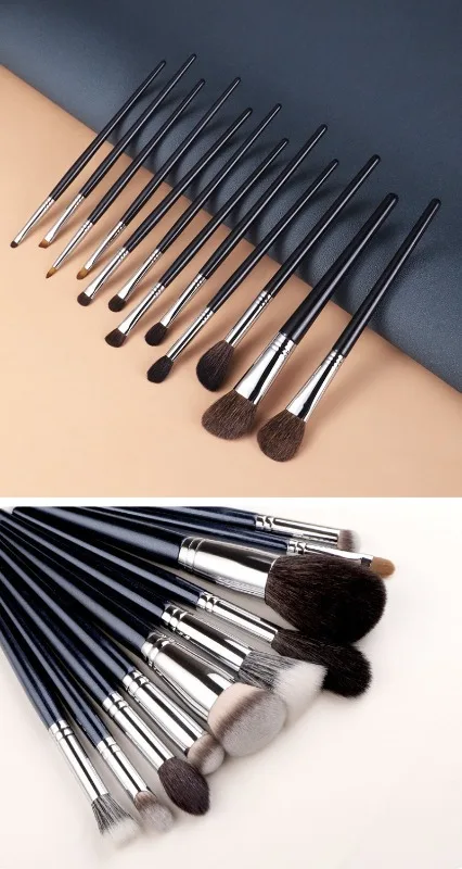 3PCS/PACK Luxury Cangzhou Full Makeup Brush Set, All-in-One Tools for Foundation Concealer Blush Loose Powder Eyeshadow Tool