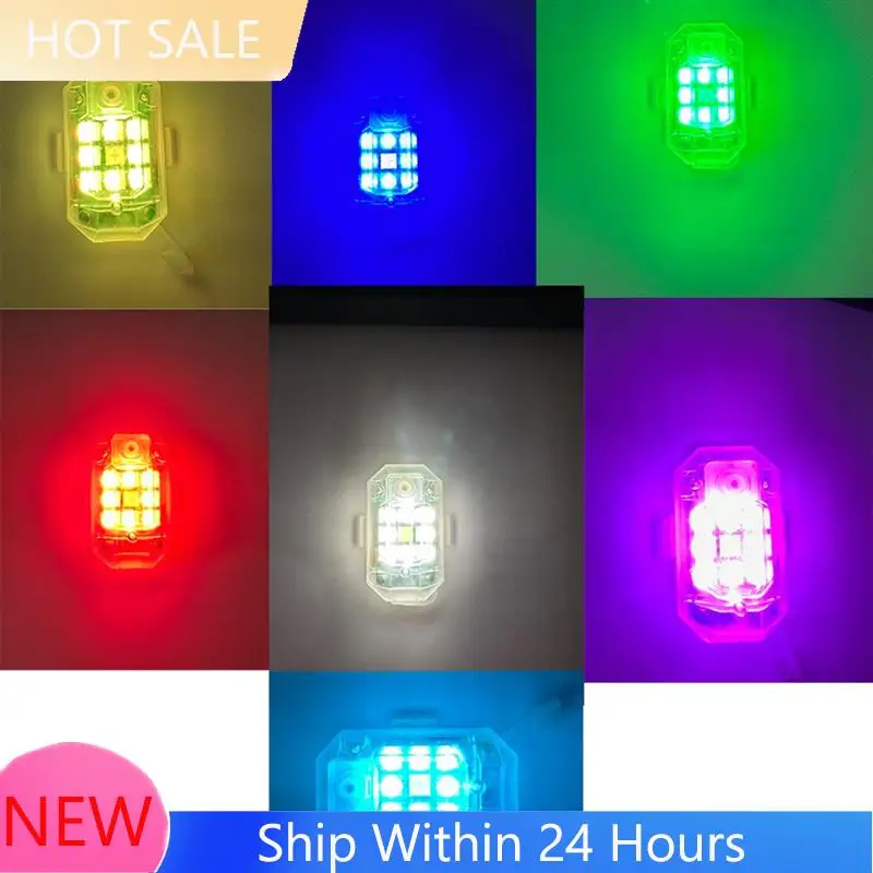

2025 Trendwireless Remote Control LED Strobe Light For Car Motorcycle Bike 7 Colors Anti-Collision Flash Warning Lamp