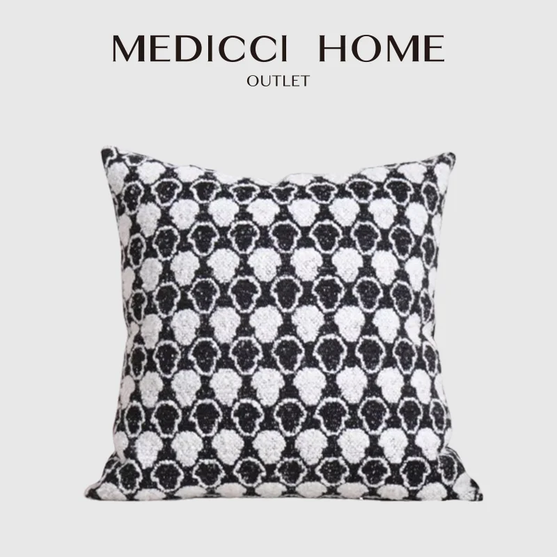 Medicci Home Bohemian Series Cushion Covers INS Nordic Style Light Luxury Tufted Pillowcase Square Pillow Case Exquisite Design