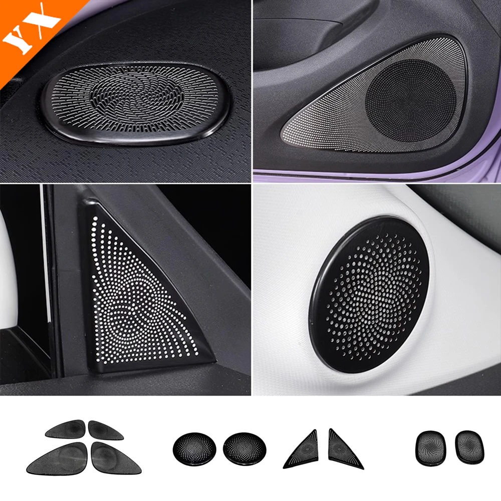 

2025 2026 For dongfeng nammi 01 accessories Full Set Car Horn Cover,Front Triangle,Car Door Horn ,Dashboard Horn ,A Pillar Horn
