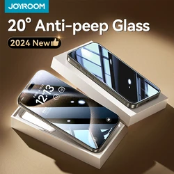 Joyroom 20°Anti-spy Tempered Glass For iPhone 15 Pro Max Glass Privacy Screen Protector For iPhone 15 14 13 12 11 Pro Max 1/2Pcs