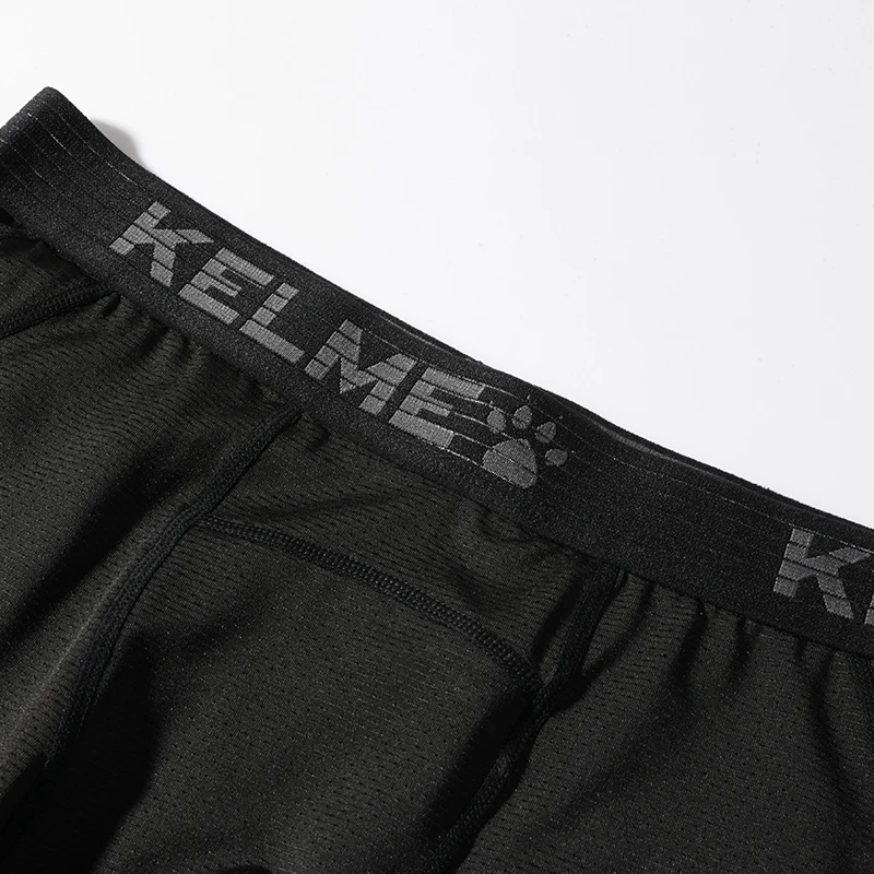 KELEM Sports Underwear Men\'s Five-Point Pants Quick-Drying Breathable High-Elastic Fitness Thin Football Tackle Pants 8251TL1001