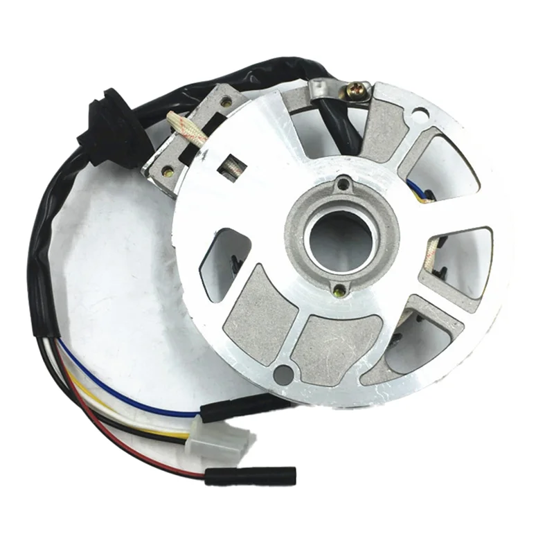 

New Stator Magneto Coil 5 Wires 7-Coil For 2-Stroke 2T 49Cc 50Cc 90CC 1PE40QMB JOG Minarelli Scooter Quad ATV-A97E
