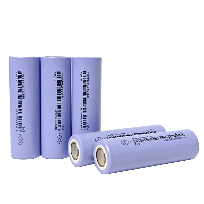 Оригинальный перезаряжаемый литий-ионный аккумулятор EVE 40P INR 21700 4000 мАч 3,6 В