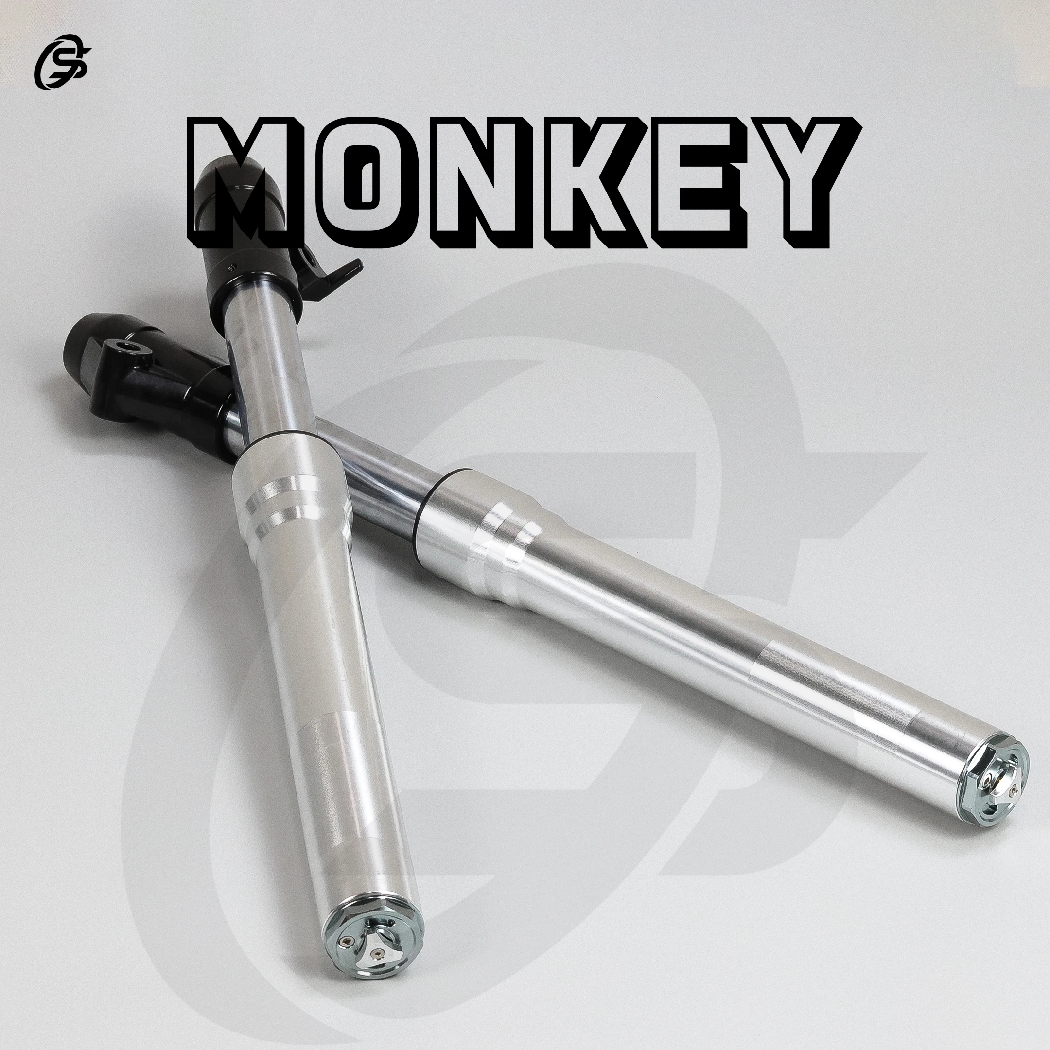 Monkey Z50 540mm Front Shock Absorber 45mm Silver Shock Absorption Rebound Speed Adjustable Motorcycles Parts