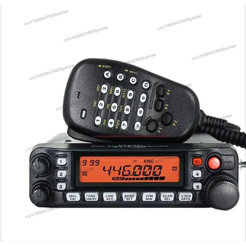 For FT-7900R Car Intercom Car Machine UV Dual-segment Radio Self-driving Tour Off-Road Vehicle High Power