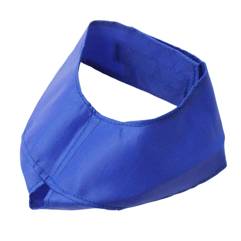 

Durable Eye Mask Anti Bite Blindfold Clean Eye Blinder Eye Patch for Pet Cat Dog Kitten (Blue Size S Suitable for Cats