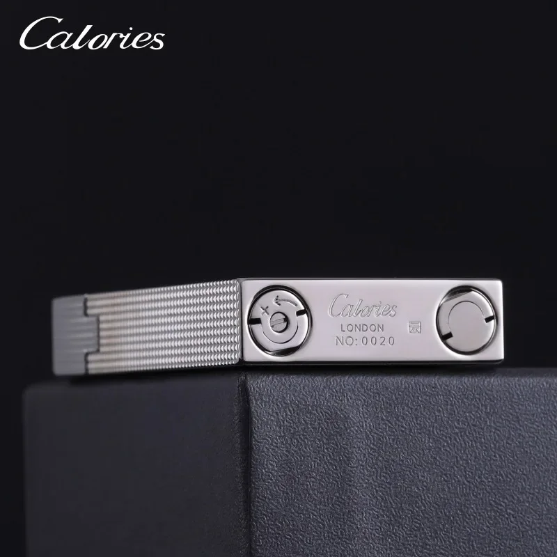 New Camry Brass Side Slip Dark Night Light Langsheng Inflatable Lighter Crisp Steel Sound Creative Personalized High End Gift
