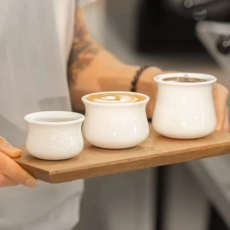 Timemore X 2 Piece Set Ceramic Espresso Tasting Cups Hand Brew Milk Coffee Cups For Home Cafe Professional Barista Lovers Tool - view 5