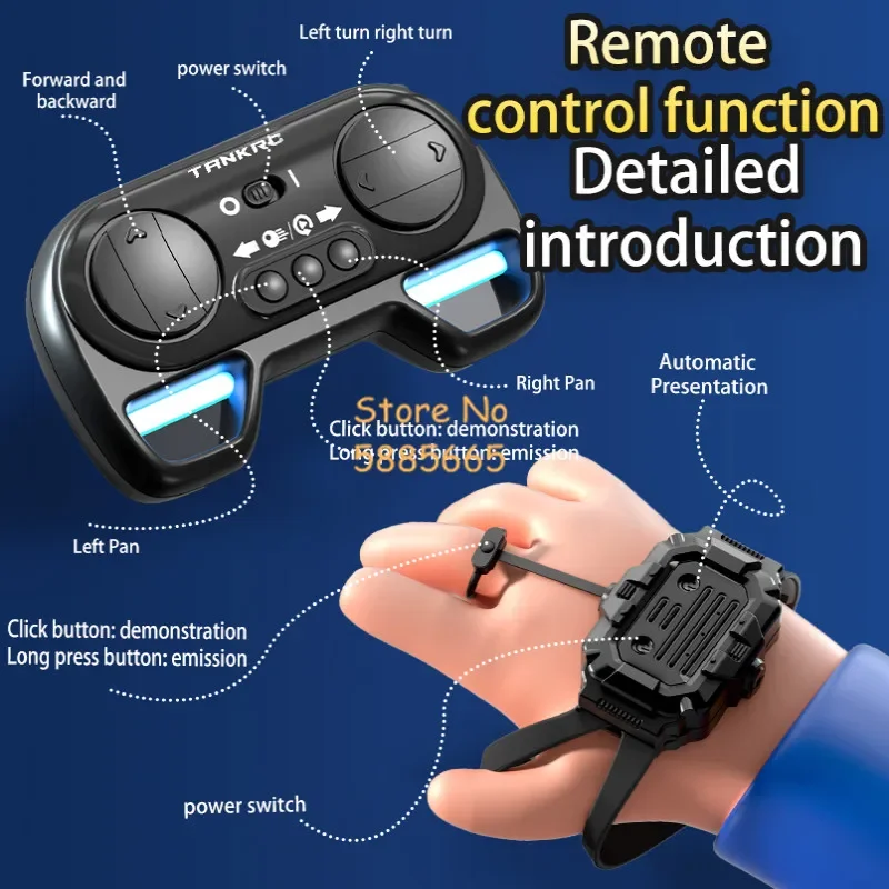 Meninos relógio de batalha ao ar livre detecção duplo controle rc carro 2.4g lançamento bala 360 rotação dublê controle remoto deriva dublê tanque carro