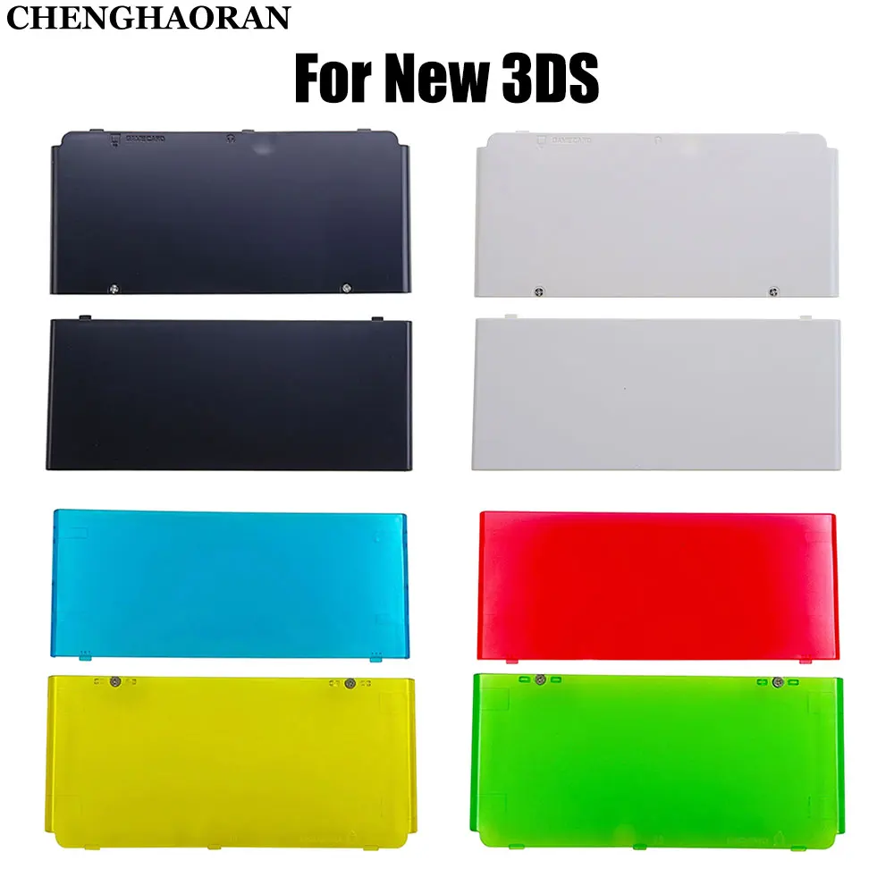 

For New 3DS Console Front Back Housing Shell Case Top Bottom Faceplate Cover Repair Parts Accessories