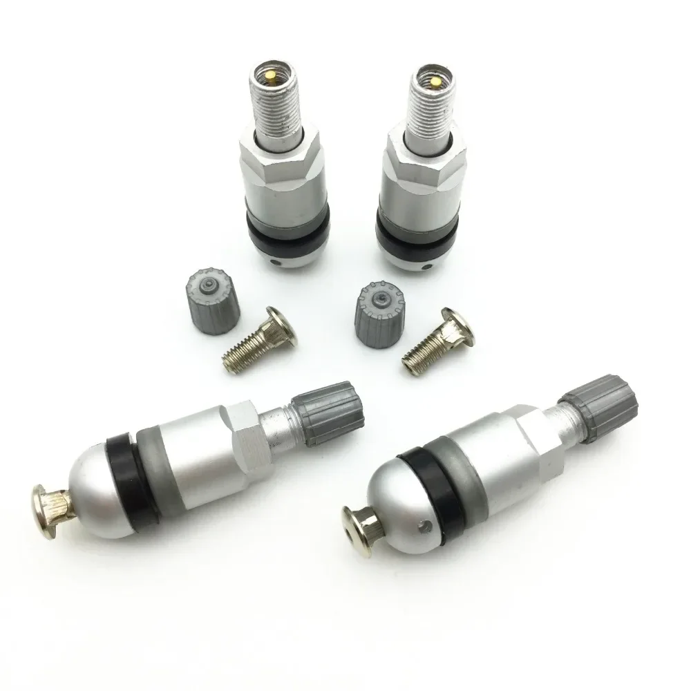 4pcs/set,TPMS Tire Valves for BMW, for Audi, for Porsche Cayenne, for Maserati,Alloy Tubeless Valve Tyre TPMS valve stem