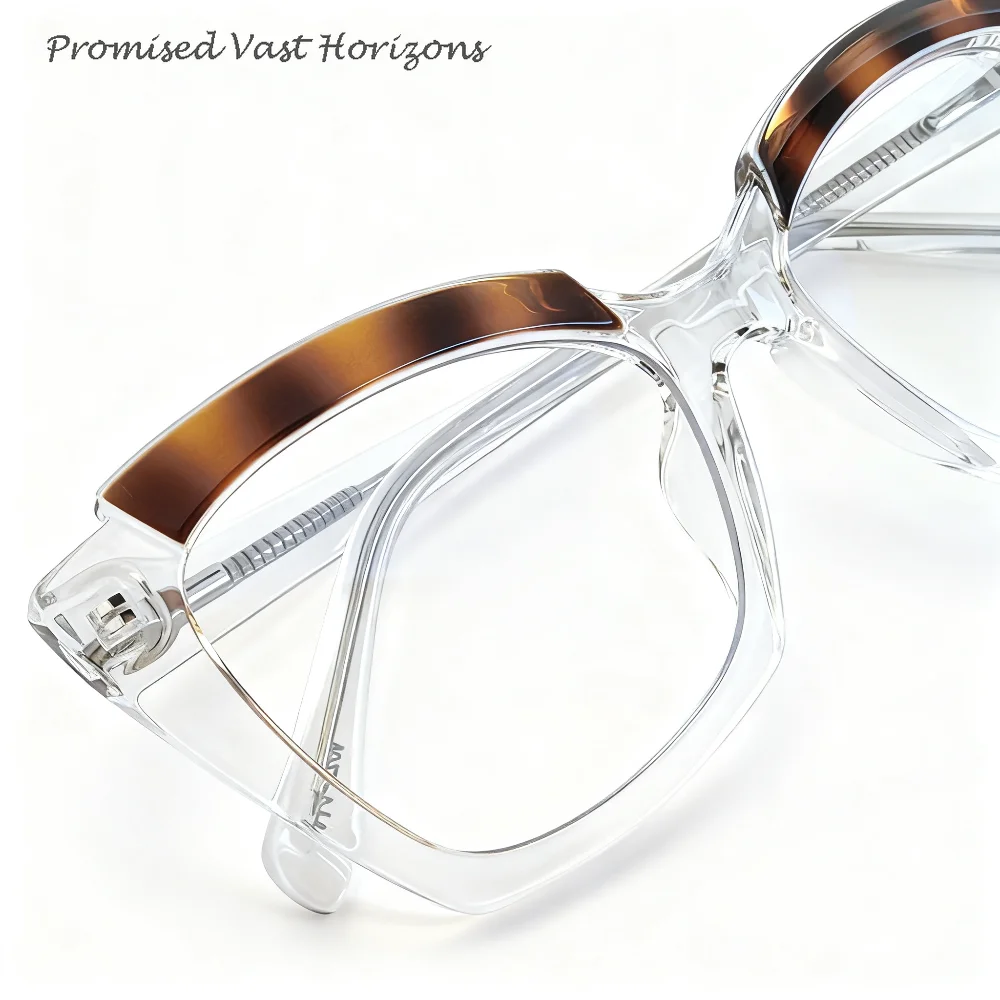 2122 Glasses Women's Fashion Eyebrows Ins Brazil South America TR90 CP Pin Temples Anti-blue Light Glasses Frame on Sale