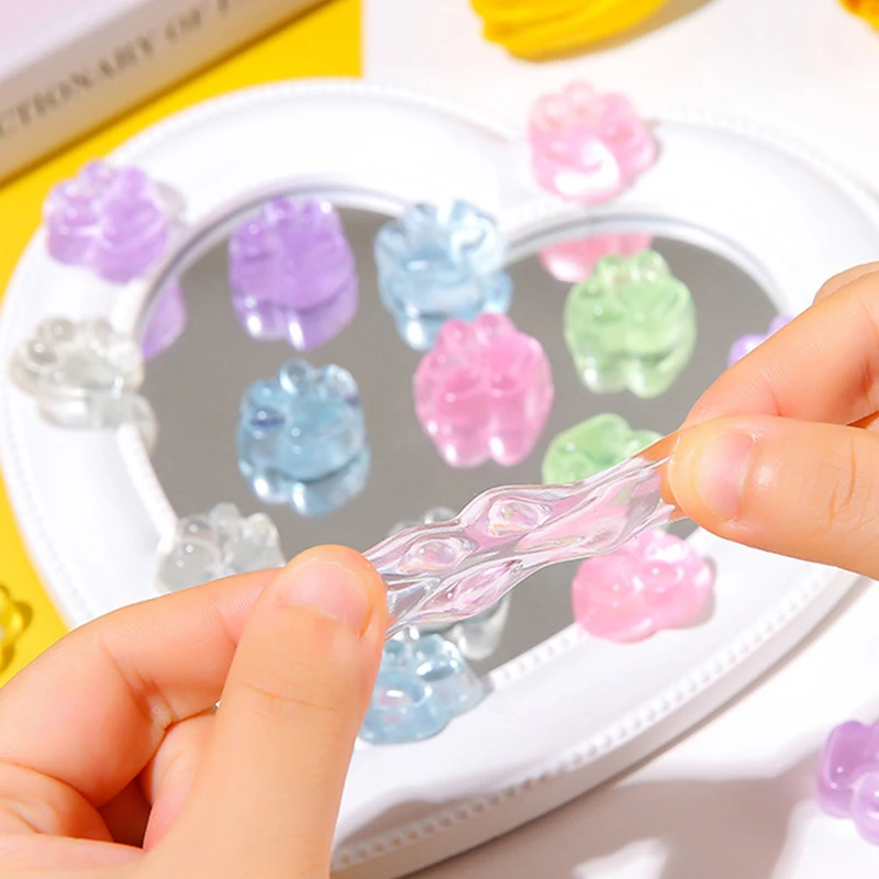 10 pz Kawaii Agitarsi Giocattolo Mini Artiglio di Gatto Spremere Giocattolo Mini Carino Giocattoli Sensoriali Alleviare Lo Stress Realistico Agitarsi Divertente Artiglio di Gatto Giocattolo Regalo